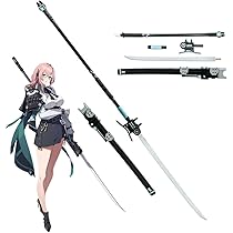 Amazon.co.jp: ゼンレスゾーンゼロ 月城柳 コスプレ道具 薙刀 約